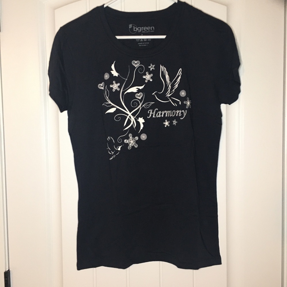 Navy Blue Harmony Short Sleeve Tee Large